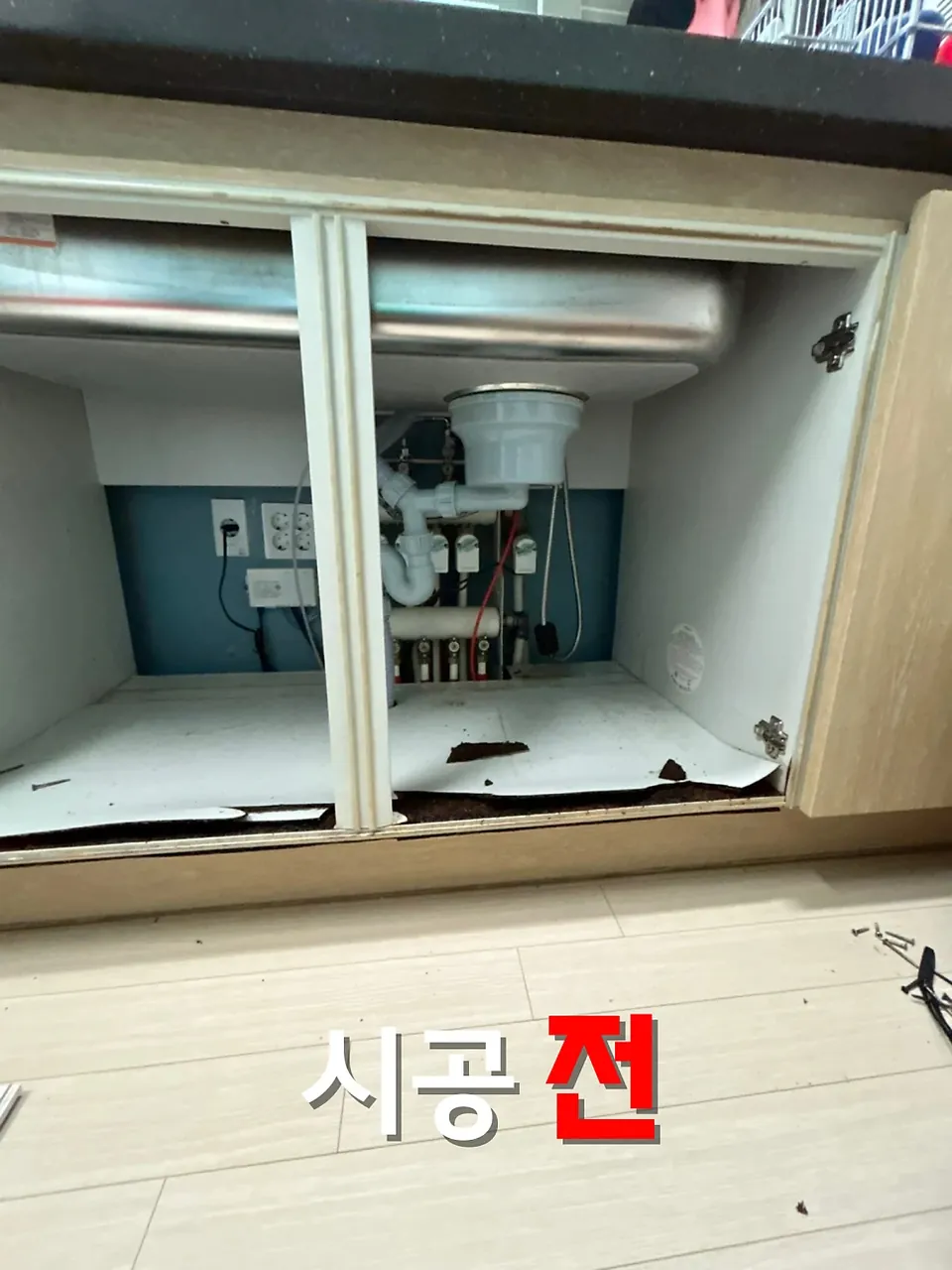 싱크대상판교체 관리 편의성
